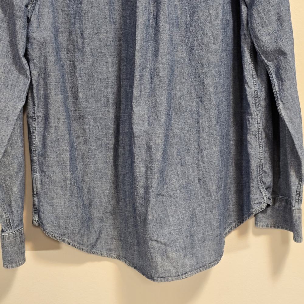 Ralph Lauren Casual Blue cotton Button Down Shirt - Picture 8 of 8